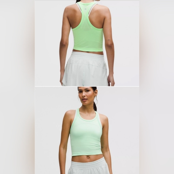 lululemon Swiftly Tech Cropped Racerback a Tank Top 2.0 - Picture 1 of 4